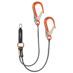 Heightec ELITE twin lanyard - oval 1.75m s.hooks