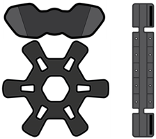 Zero Apex X2 Replacement Padding Kit