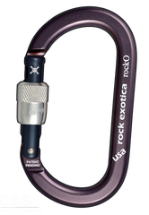 Rock Exotica rockO Screw-Lock   Carabiner -  24Kn