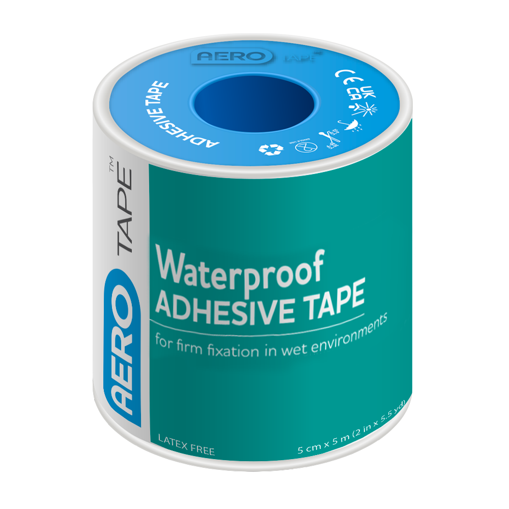 Aero Healthcare AEROTAPE Waterproof Adhesive Tape 5cm x 5M