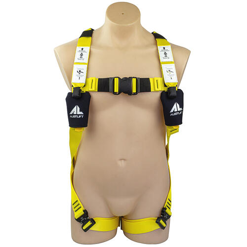 Austlift Electrical Harness with Q/R buckles and D Ring Extension Strap