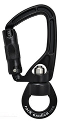 Rock Exotica SwivaEye Auto-Lock w/Swivel Eye - Triact Keylock - 30 Kn