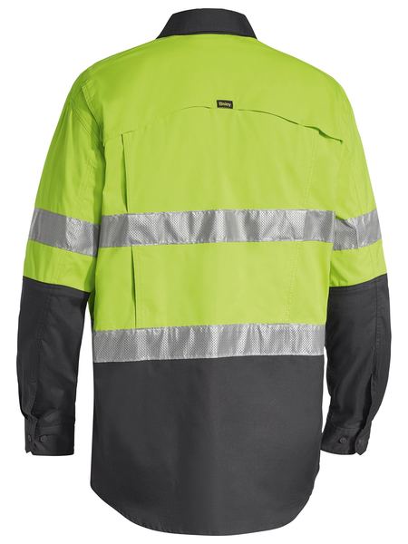 Bisley X Airflow Taped Hi Vis Ripstop Shirt