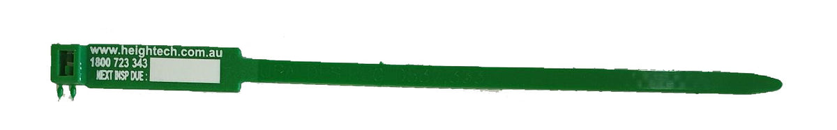 GREEN 175mm Rigtag Inspection ID Tags