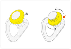 Petzl Coeur Pulse 12mm Stainless Steel Anchor