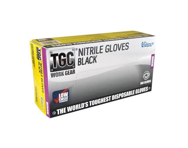 TGC Nitrile Disposable Gloves (Box of 100)