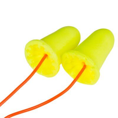 3M E-A-Rsoft FX Corded Earplugs Poly Bag 200 pairs/box