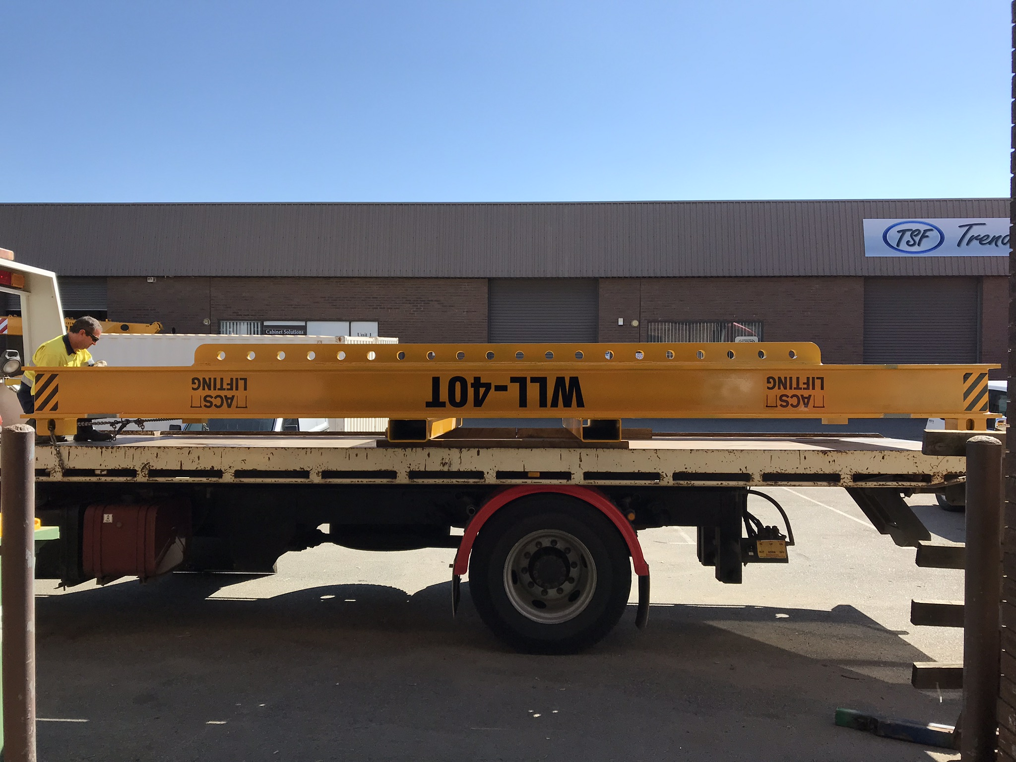 40T Lifting Beam Frame