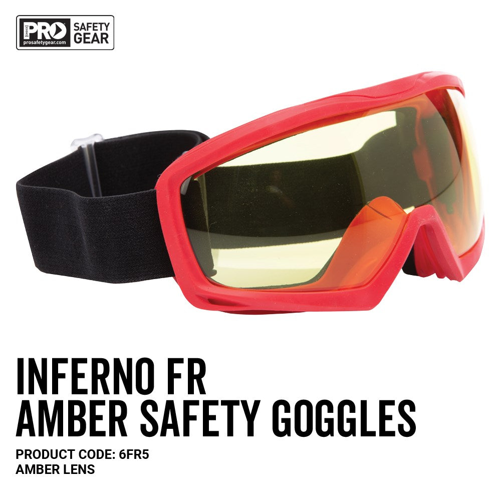 Pro Choice Inferno Fr Goggle / Red Frame