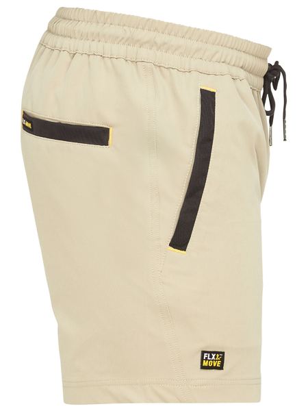 Bisley Flx & Move 4-Way Stretch Elastic Waist Short