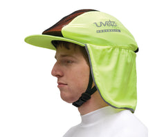 HI VIS YELLOW EXPLORA Cap Helmet Cover Sun Protection