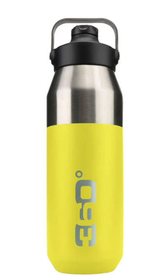 360 Degrees LIME 750ml Vacuum Insulated Stainless Narrow Mouth Bottle