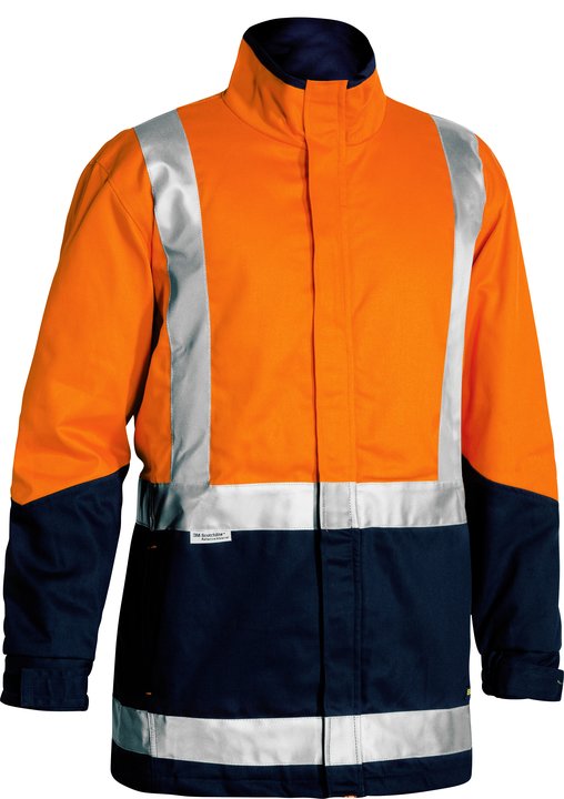 Bisley Taped Hi Vis 3 in 1 Drill Jacket