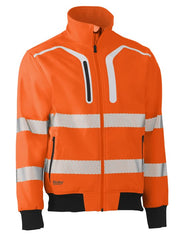 Bisley Taped Hi Vis Soft Shell Bomber Jacket