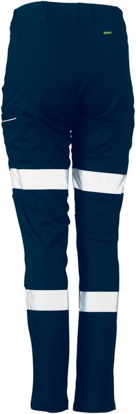 Bisley Women's Taped Mid Rise Stretch Cotton Pants