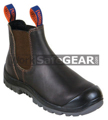 Mongrel Oil Kip Elastic Side  Boot Safety Work Boot Victor Footwear Shoe (545030)