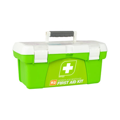 FastAid First Aid Kit, R2, Constructa Max Kit, 1 Tray Plastic Portable