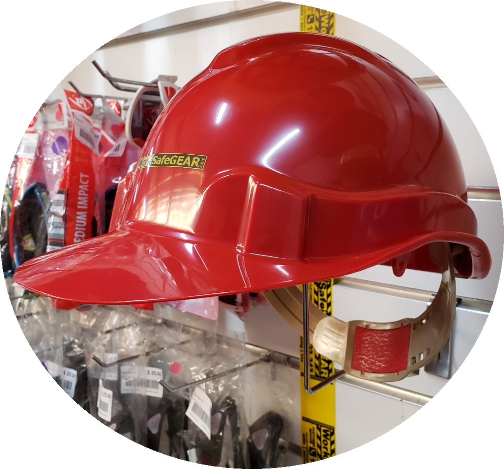 RED Fire Wardens Helmet Safety Hard Hat Aus Standards