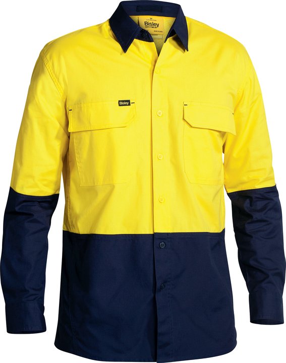 Bisley X Airflow Hi Vis Ripstop Shirt