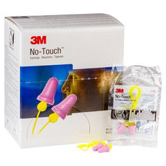 3M No-Touch Corded Earplugs Poly Bag 100 pairs/box