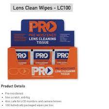 ProChoice Lens Cleaning Wipes Alcohol Free-Single Pack