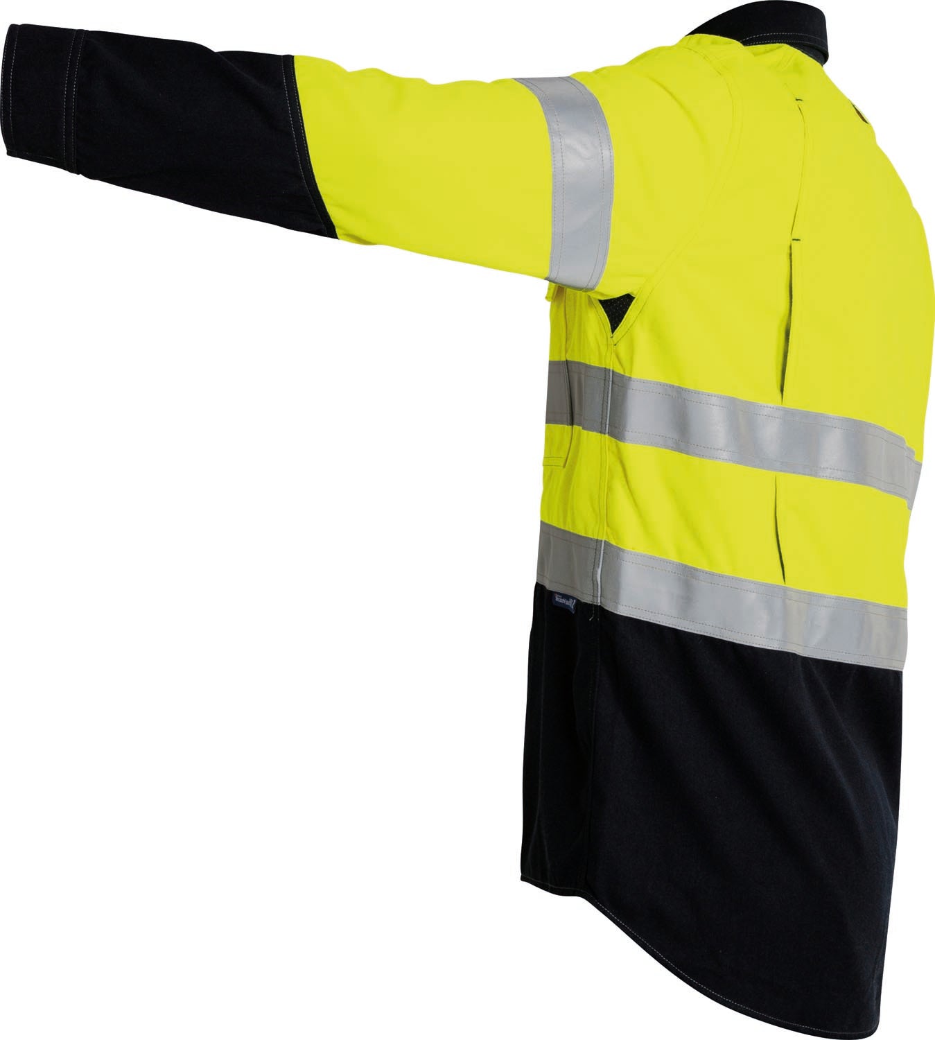 Bisley TenCate Tecasafe Plus 700 Taped Hi Vis FR Vented Shirt