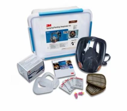 3M Full Face Respirator Kits Spray/Paint - A1P2 (6851S)- Small