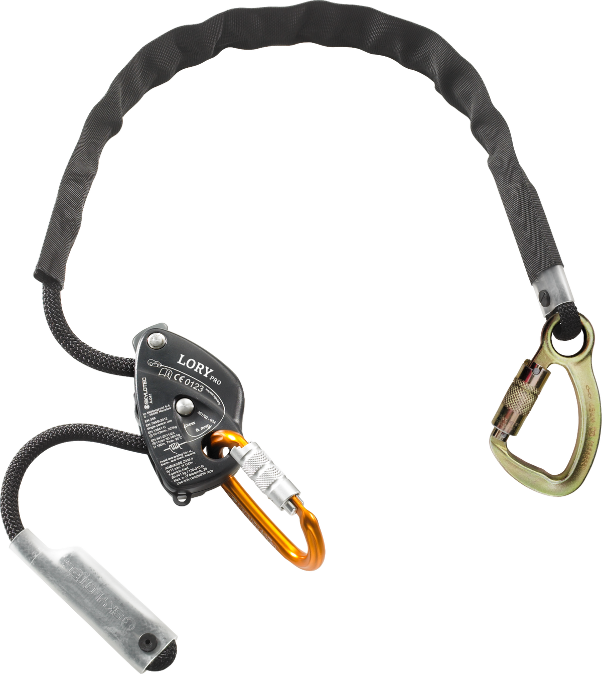 3m Skylotec Set Lory Pro Lanyard with Kobra Triple Action Carabiner