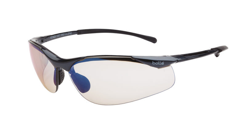 Bolle Safety Glasses CONTOUR Dark Gun Frame