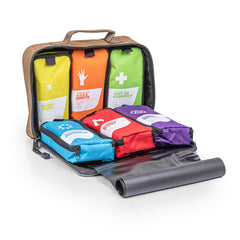 FastAid Limited Edition First Aid Kit, Modular Surivival Pack, Khaki Soft Pack