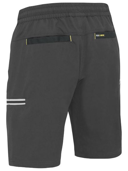 Bisley Flx & Move 4-Way Stretch Elastic Waist Cargo Short