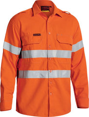 Bisley TenCate Tecasafe Plus 700 Taped Hi Vis FR Vented Shirt