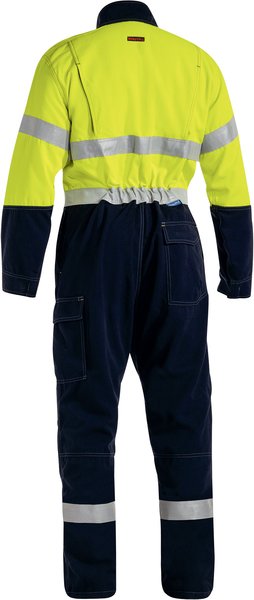 Bisley TenCate Tecasafe Plus 700 Taped Hi Vis FR Vented Coverall