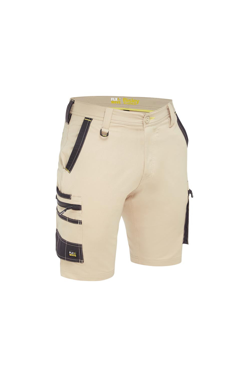 Bisley Flx & Move 4-Way Stretch Zip Cargo Short