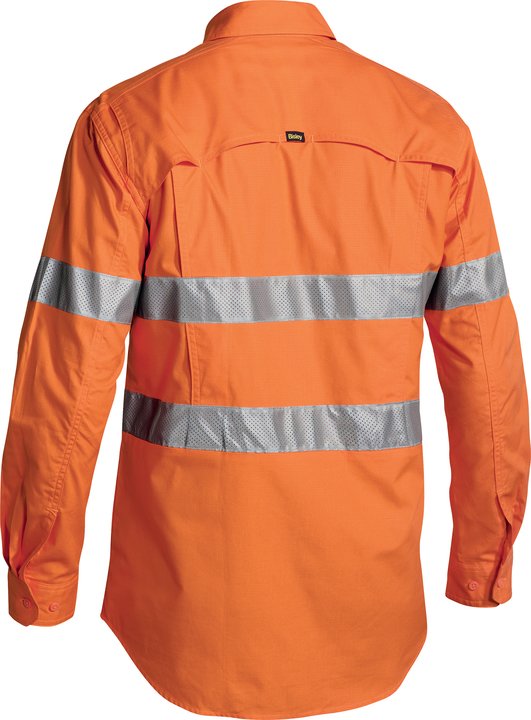 Bisley X Airflow Taped Hi Vis Ripstop Shirt