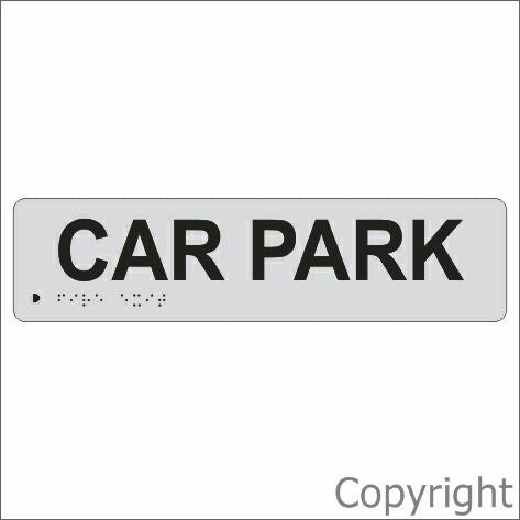 CARPARK 100x400mm Laminate & Braille