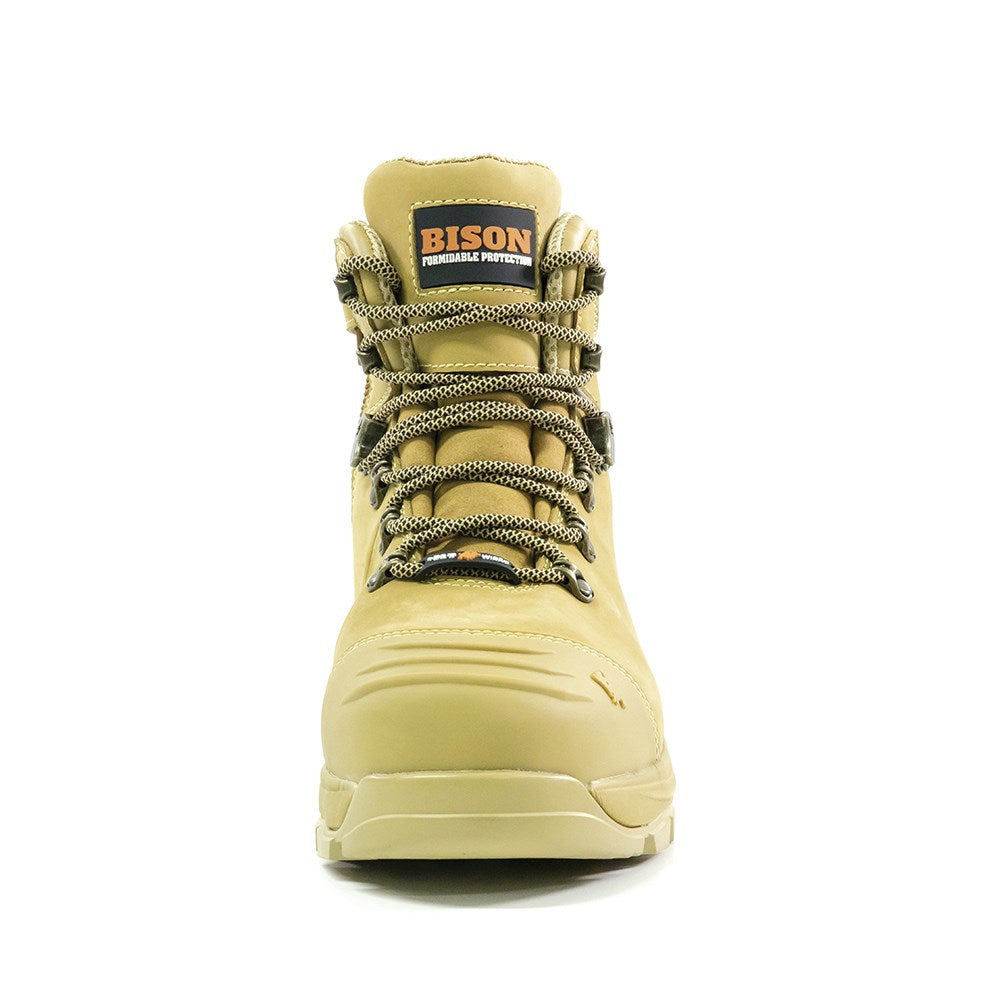 Bison Xt Ankle Lace Up Boot With Zip