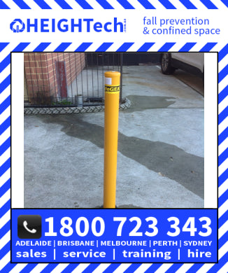 Davit sleeve pole bollards 1100mm
