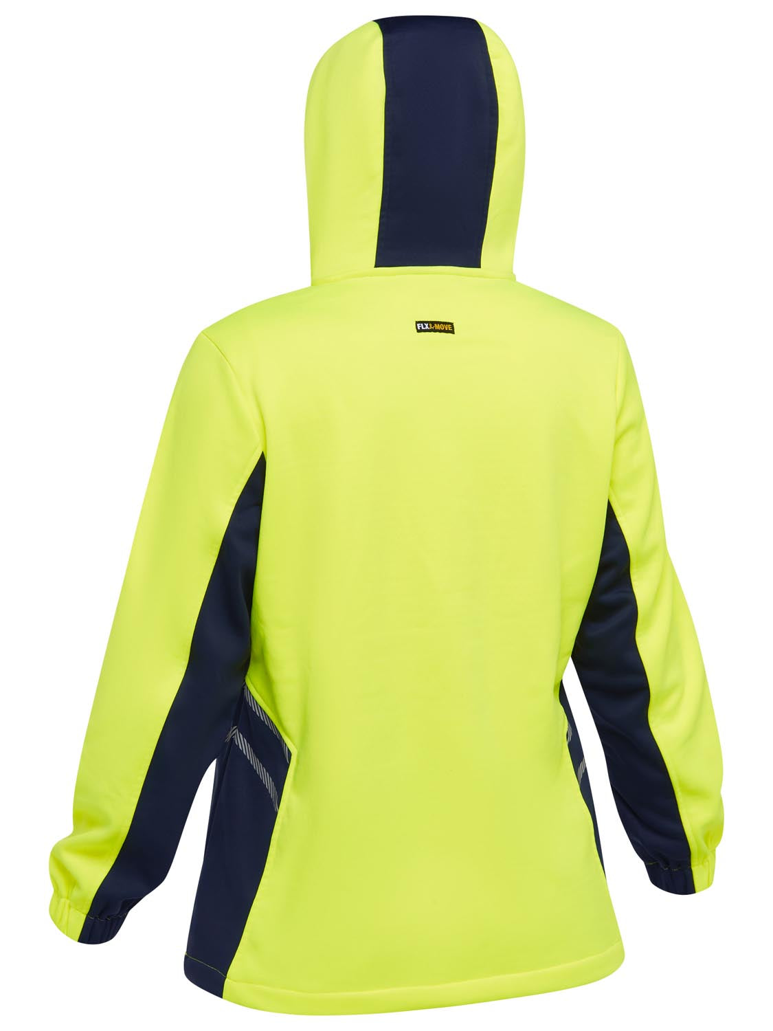 Bisley Women's Hi Vis Liquid Repellent Fleece Hoodie
