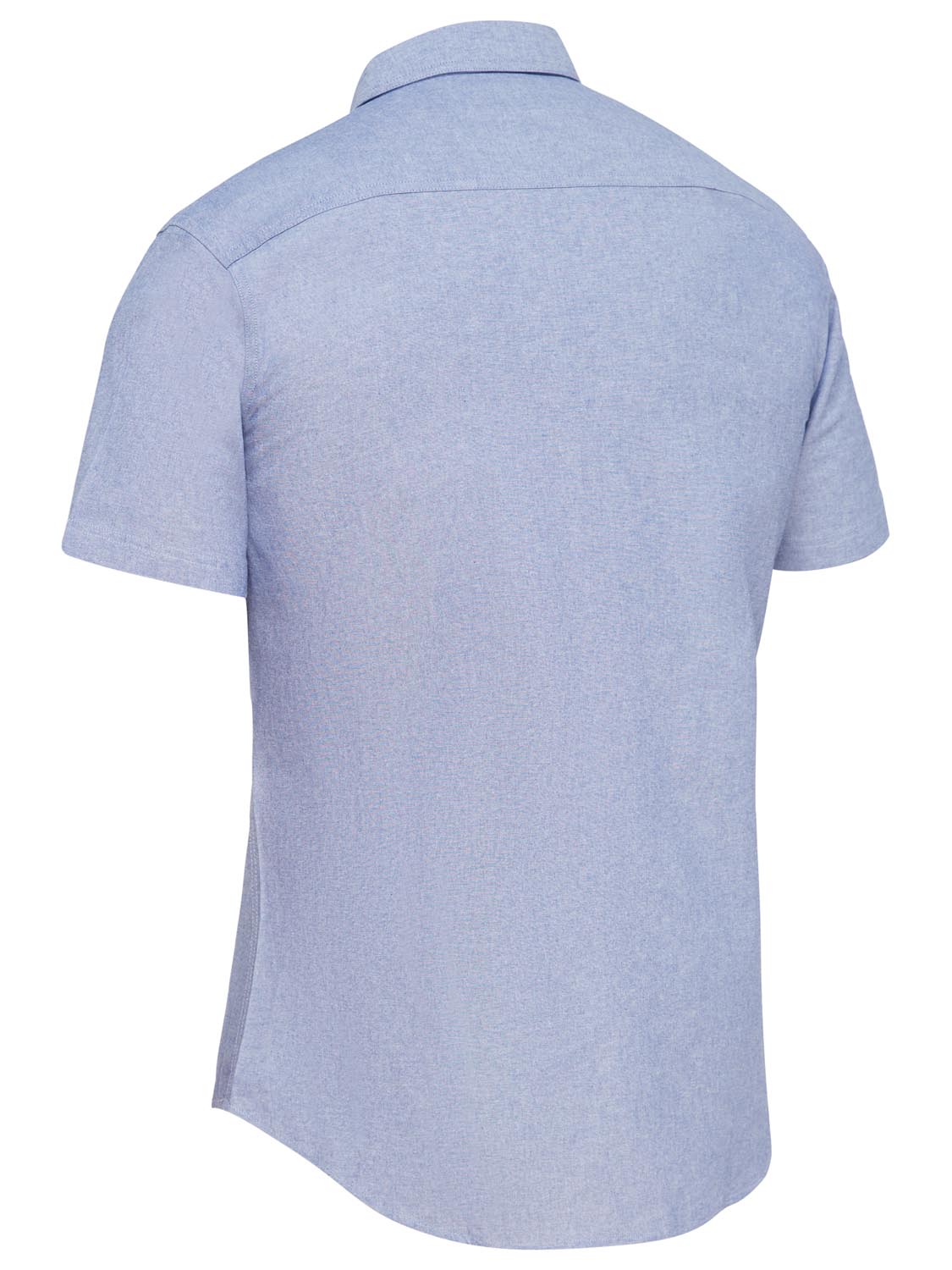 Bisley Mens Short Sleeve Chambray Shirt