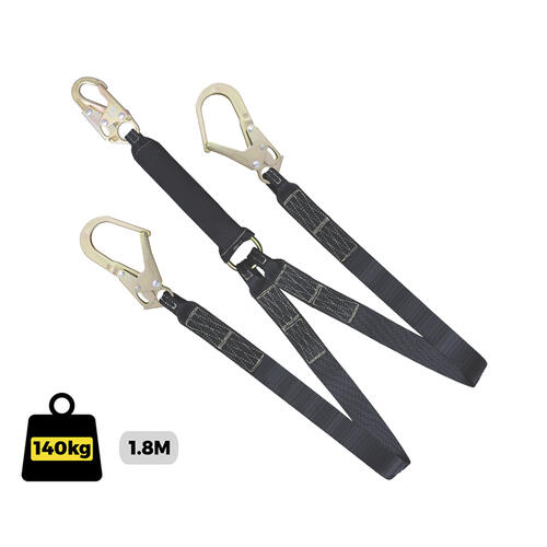 Austlift Lanyard Double Hot Works Snap/Scaffold Hooks Complies to AS1891.5