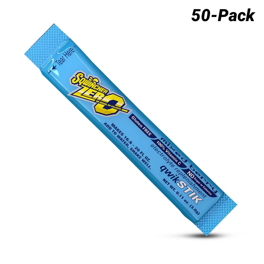 Sqwincher Sugar Free Qwik Stik ZERO (50 Pack)