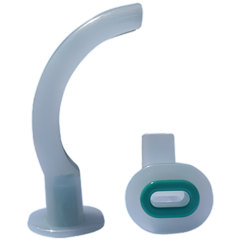 Aero Healthcare Green Small Sterile Guedel Airway Size 2 (ISO 8.0)