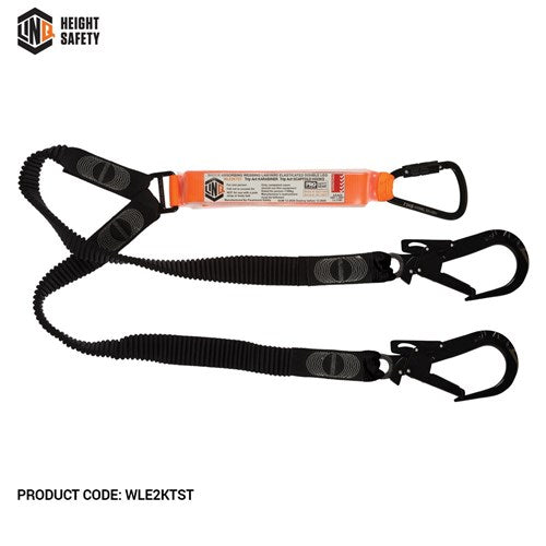 LINQ Elite Double Leg Elasticated Lanyard