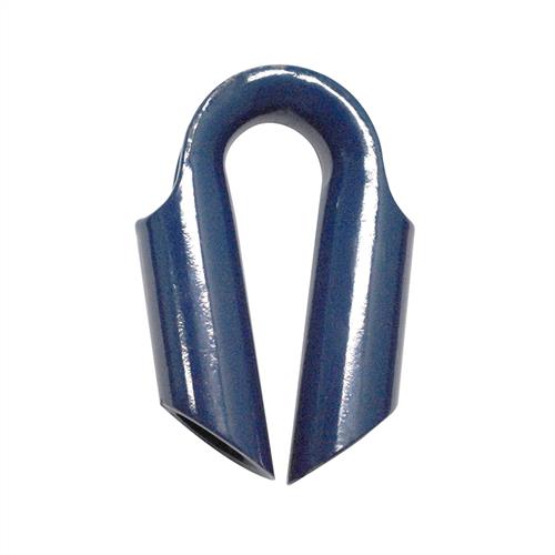 Austlift Semi-closed Thimble For Rope, coated