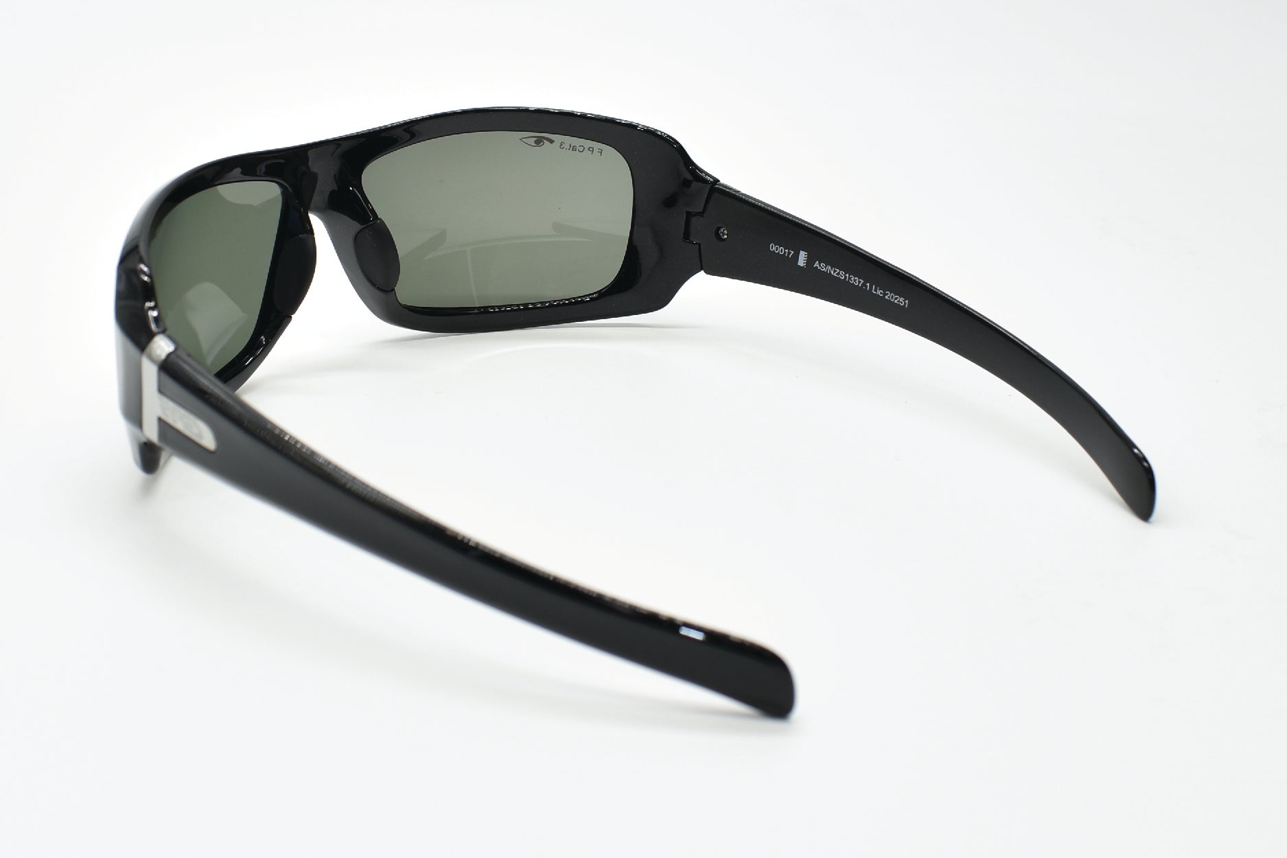 EYRES HOTROD Sapphire Black Frame Polarised Grey Lens