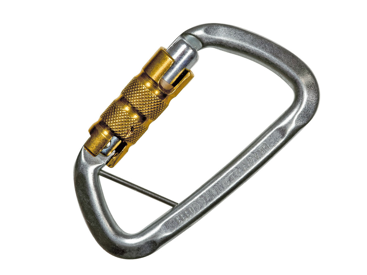 Steel Triplock Karabiner 50 kN