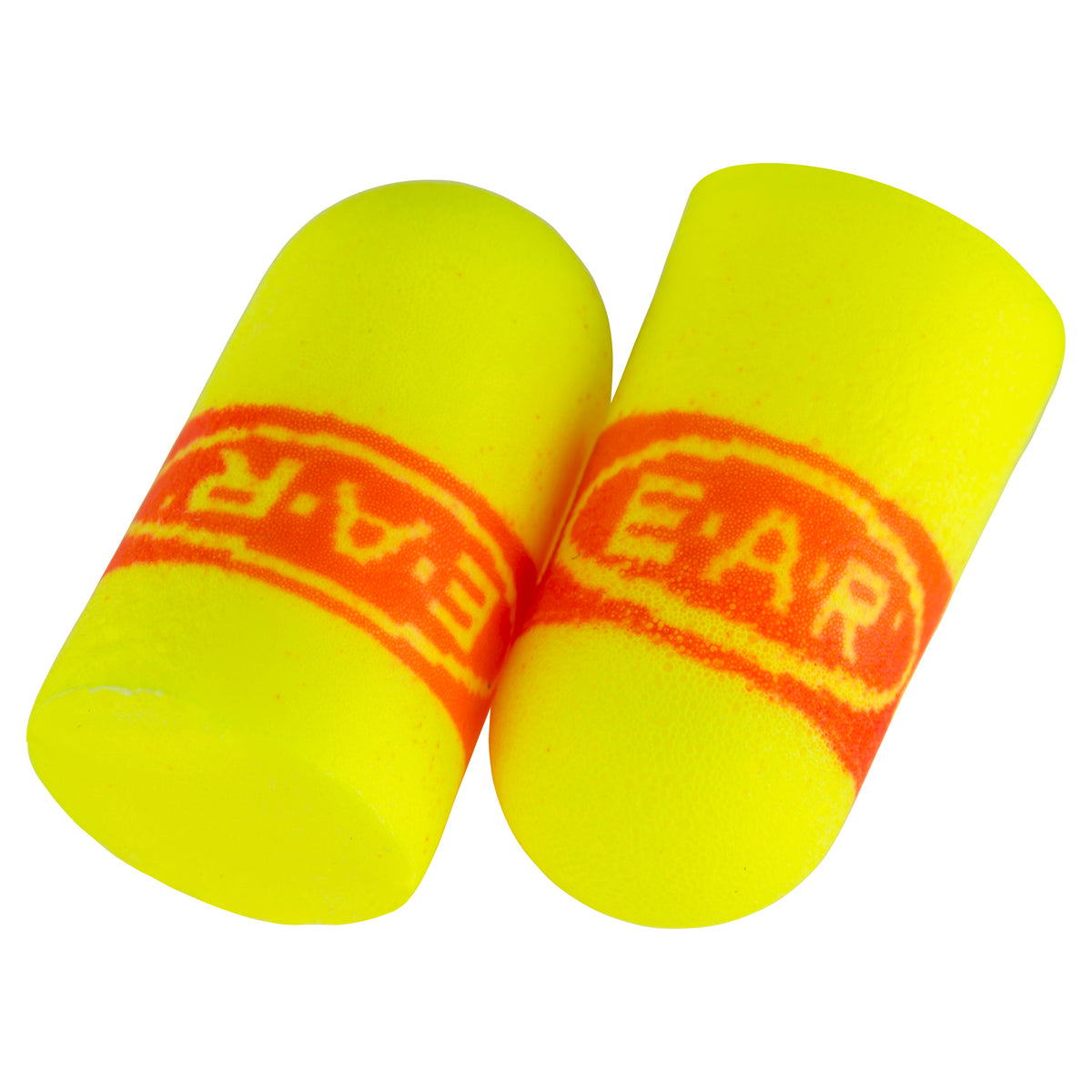 (Case of 10 boxes) 3M Regular Size Yellow with Red Band Uncorded Earplugs in Polybag Class 4 SLC80 24dB (200 pairs per box) (70071515038)