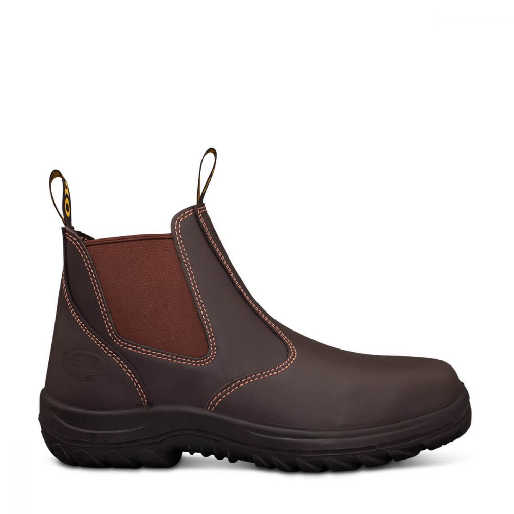 Oliver Elastic Sided Boots, Water Resistant Full Grain Leather