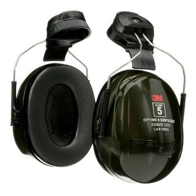 3M Peltor Optime II Helmet Attach Earmuff 29db Class 5 (H520P3GS/E)